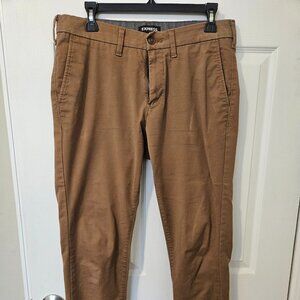 Express Skinny Fit Brownish Chinos